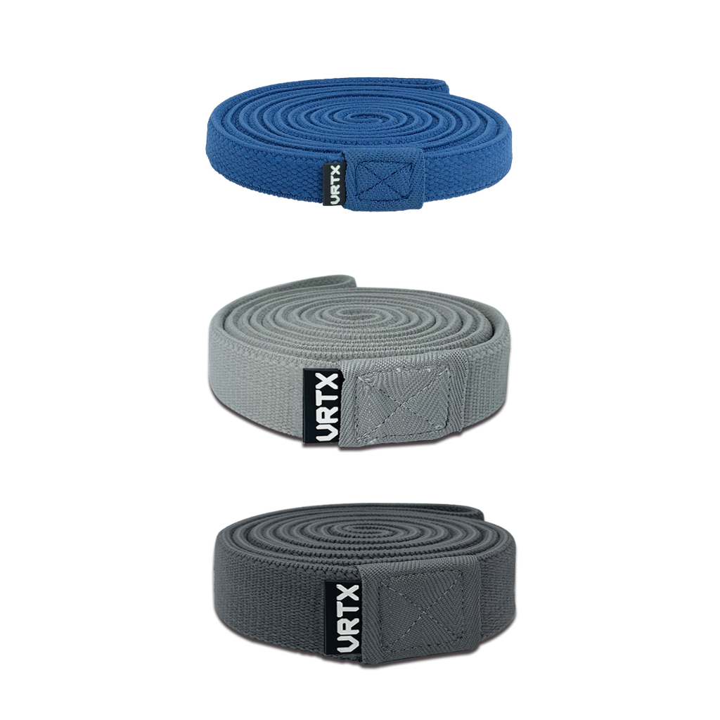 VRTX Mesh Resistance Band Set - Light Package Blue