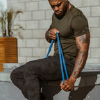 VRTX Mesh Resistance Band Set - Light Package Blue